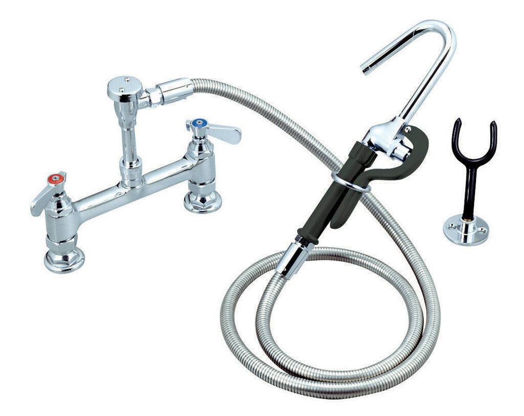 BK Resources BKF-8DMPF-G OptiFlow 8" O.C. Deck Mount Filler
