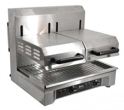 Omcan 39582 Double Stainless Steel Adjustable Salamander