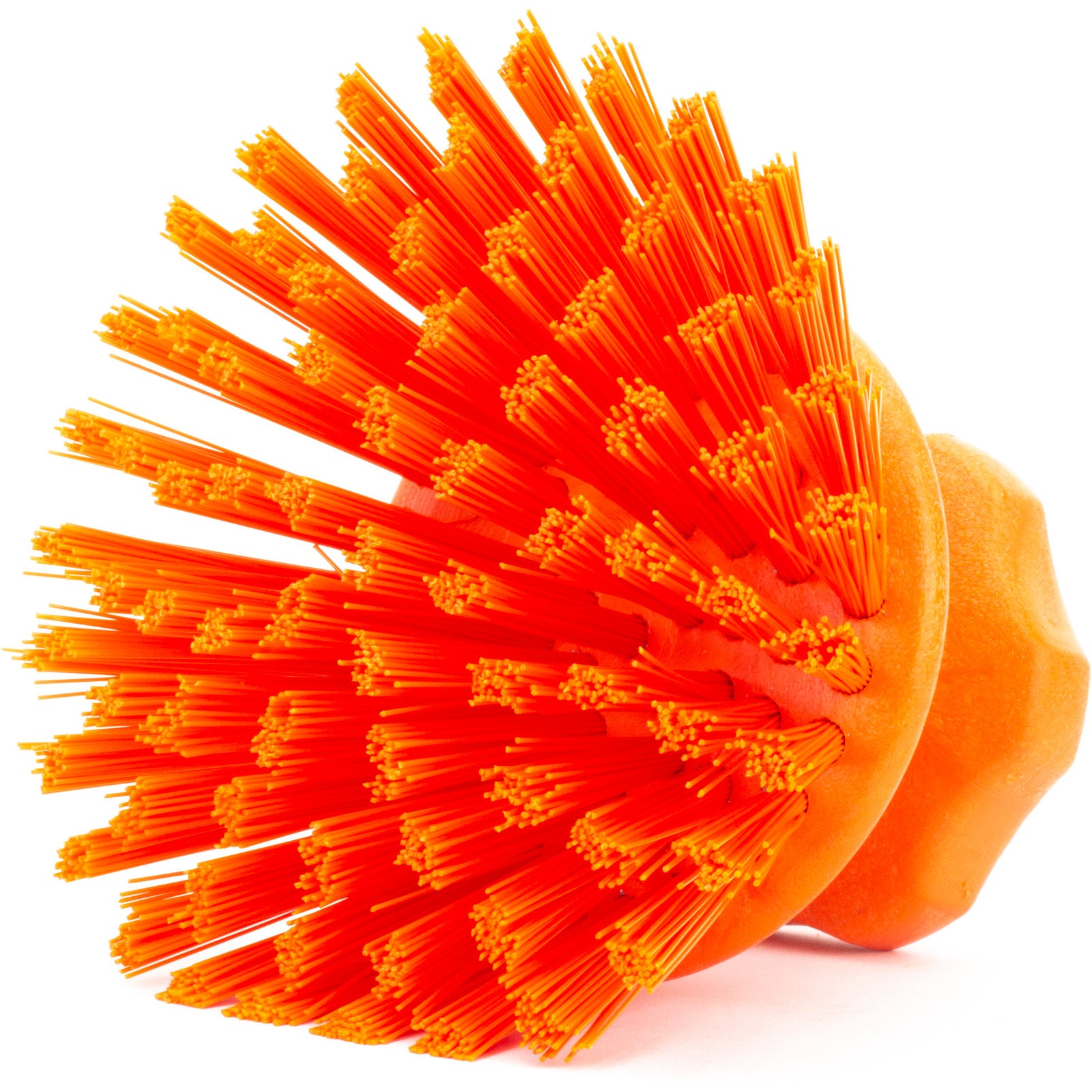 Carlisle 42395EC24 5" Orange Round Scrub Brush