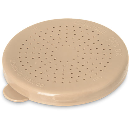 Carlisle 427106 Beige Polyethylene Salt & Pepper Lid