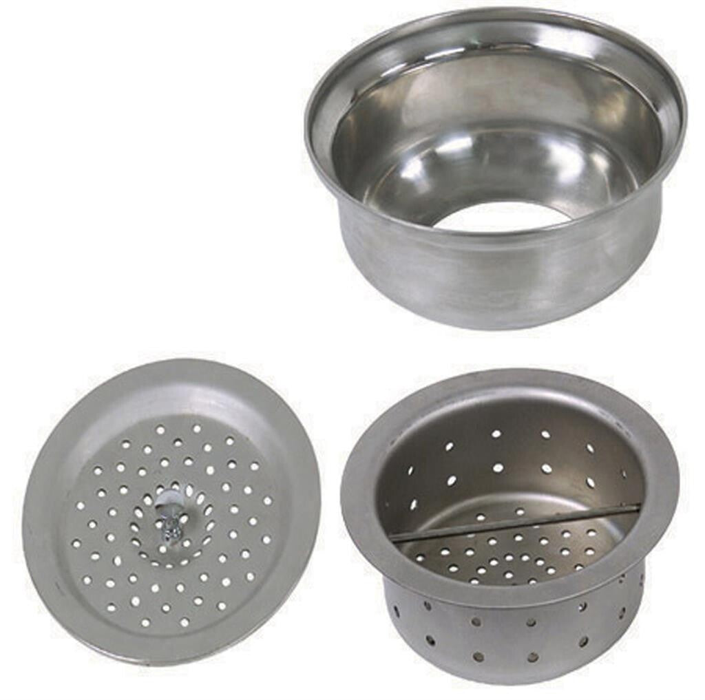 BK Resources BK-TBDA Stainless Steel Floor Drain Bowl Kit