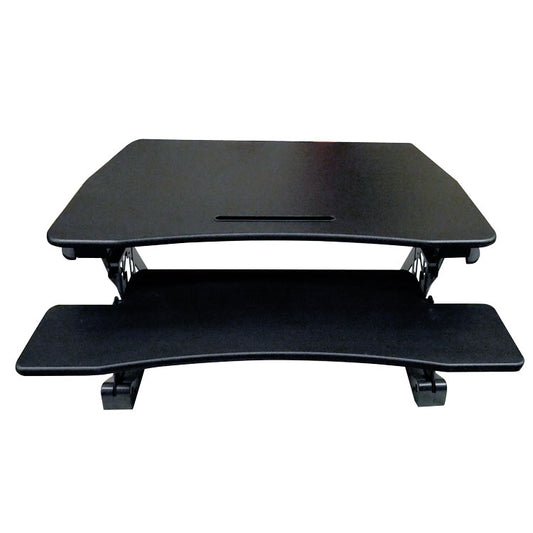 Omcan 44560 35.43" x 23.23" Height-Adjustable Standing Desktop Desk