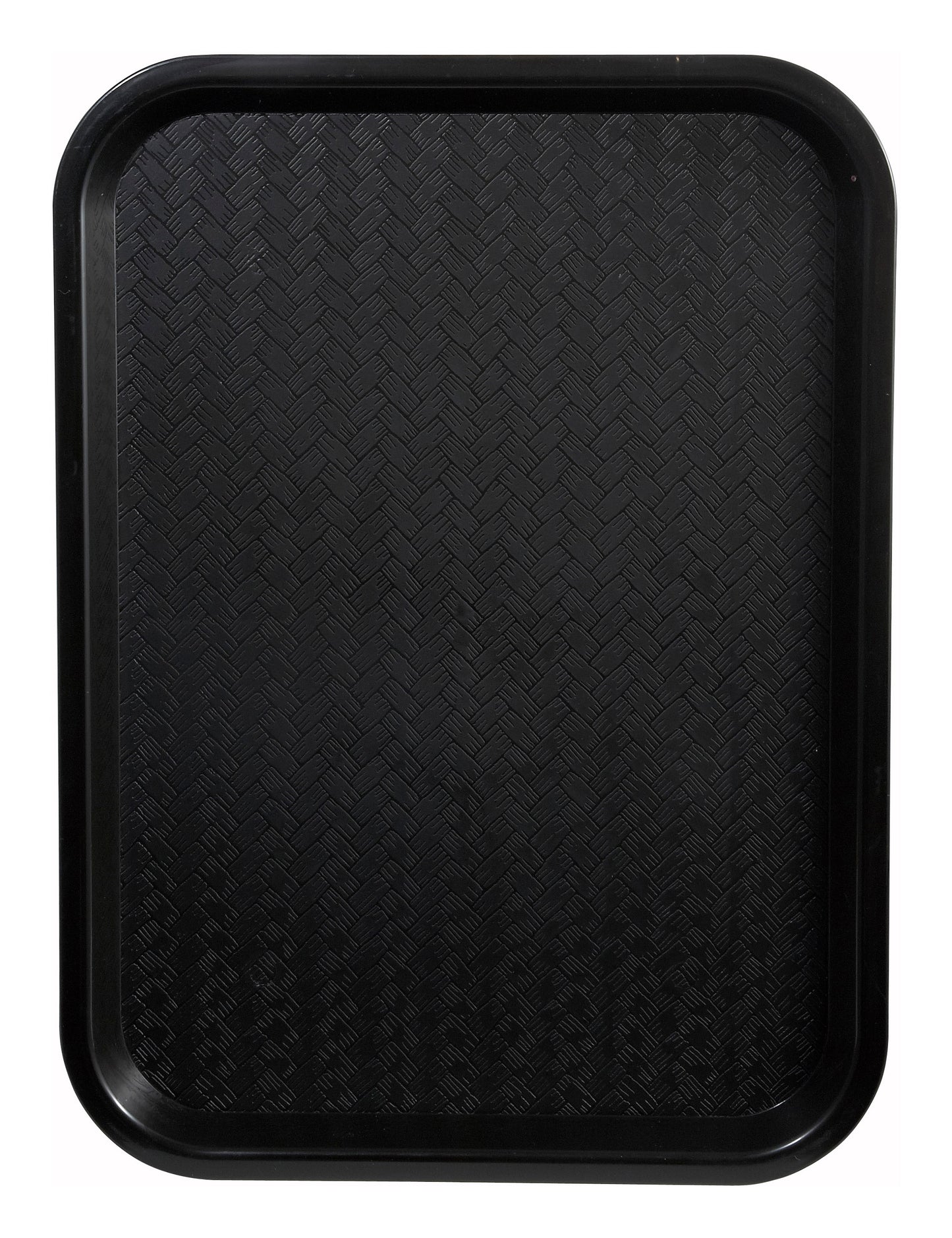 Winco FFT-1216K 12" x 16" Black Fast Food Tray