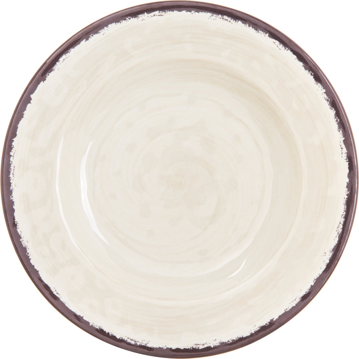 Carlisle 5400153 11" Sweet Cream Mingle Melamine Dinner Plate