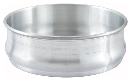 Winco ALDP-96 96 oz. Aluminum Stackable Dough Pan