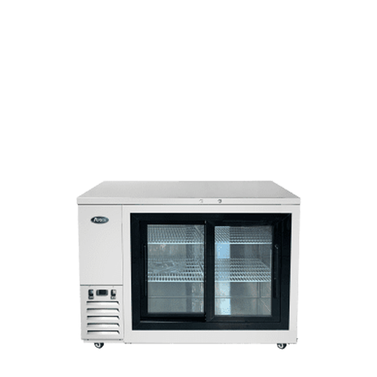 Atosa SBB48SGGR-AUS1 48" Sliding Glass Door Back Bar Cooler
