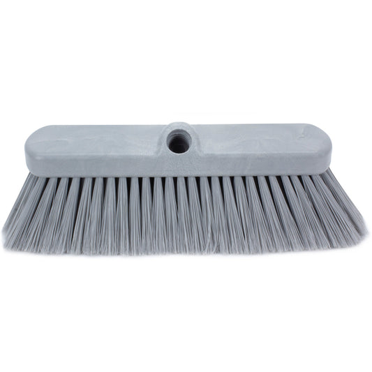 Carlisle 41278EC23 10" Gray Color Coded Flo-Thru Wall & Equipment Brush