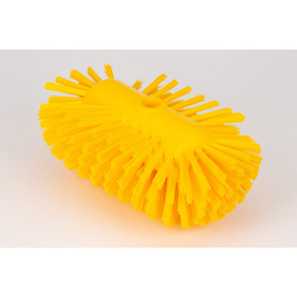 Carlisle 40043EC04 5 1/2" x 9 1/2" Yellow Sparta Tank & Kettle Brush