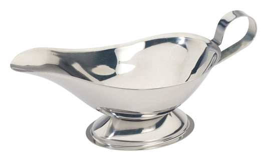 Winco GBS-10 10 oz. Stainless Steel Gravy Boat
