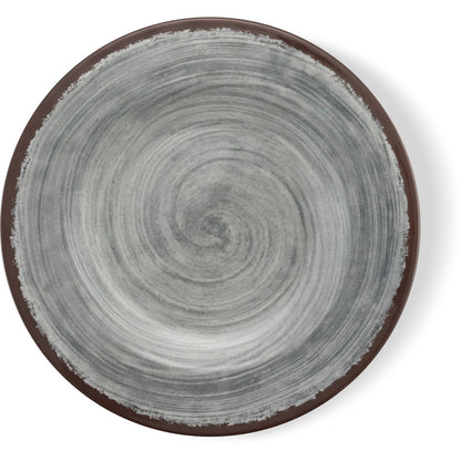Carlisle 5400218 9" Smoke Mingle Melamine Dinner Plate