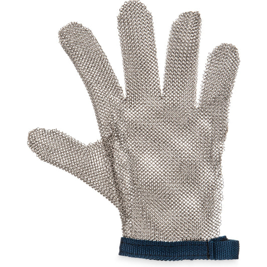 Carlisle MGA515L Large Silver Stainless Steel Mesh-Cut Resistant Glove