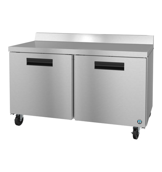 Hoshizaki WR60B Two Section Stainless Doors Worktop Refrigerator