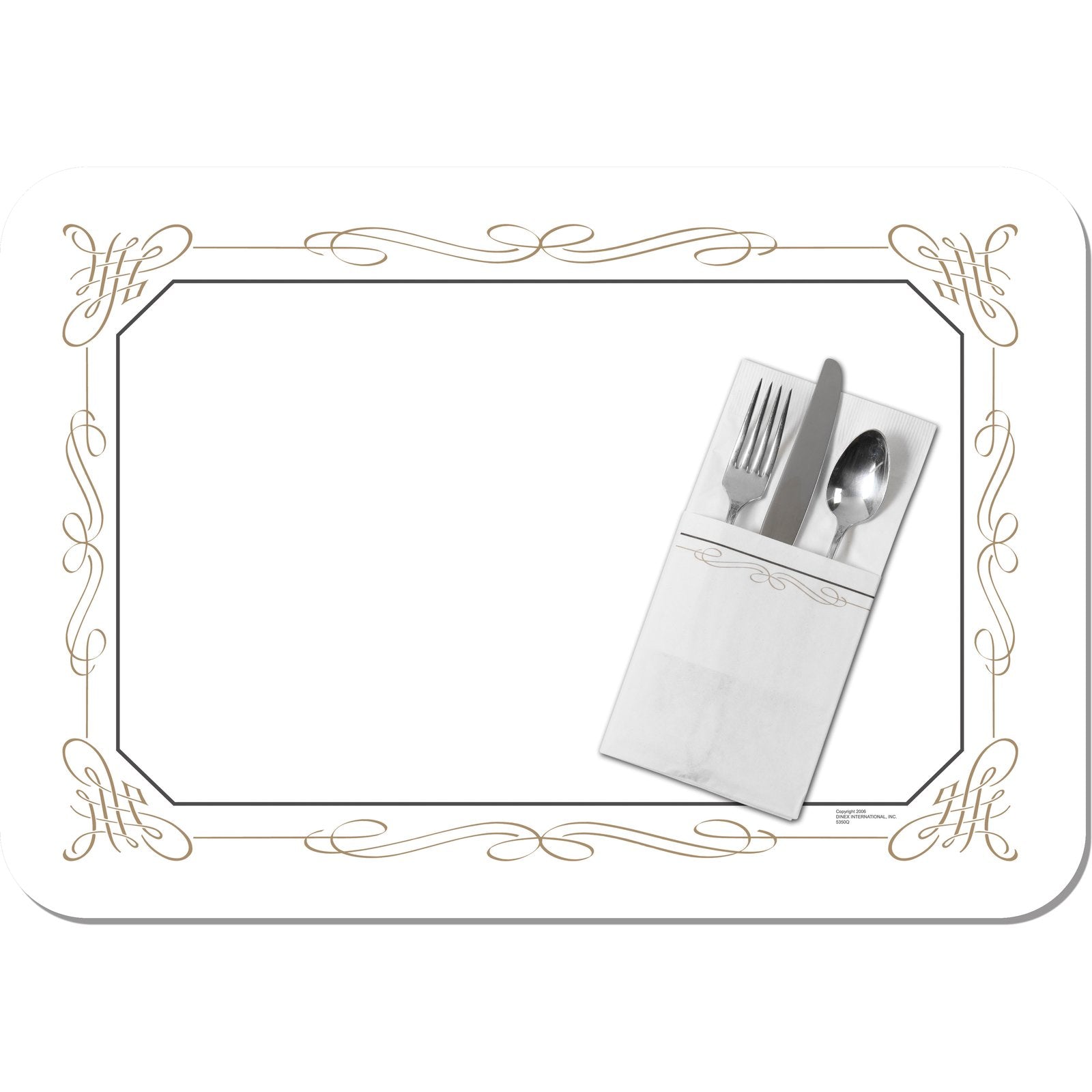 Carlisle DX5350M 13-5/8" x 18-3/4" Tray Cover Size: M w/ Straight Edge/Round Corner