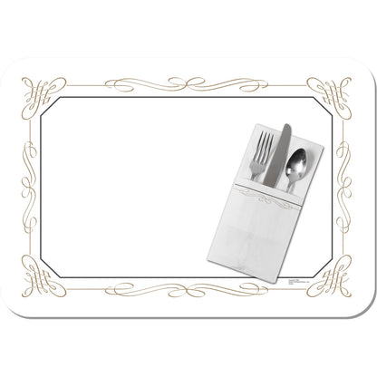 Carlisle DX5350M 13-5/8" x 18-3/4" Tray Cover Size: M w/ Straight Edge/Round Corner