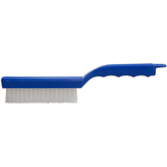 Carlisle 4002700 11.5" Blue Thin Line Utility Scratch Brush