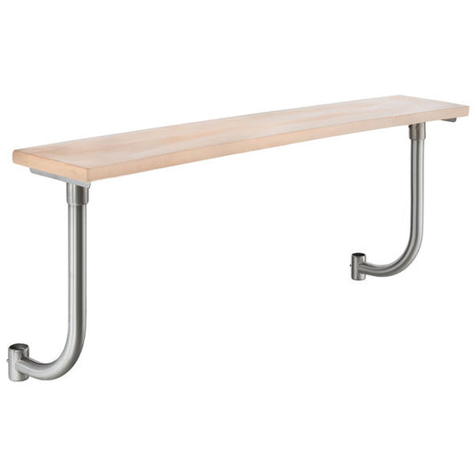 Omcan 47567 10" x 48" Wooden Adjustable Cutting Board for 48" Long Equipment Stand