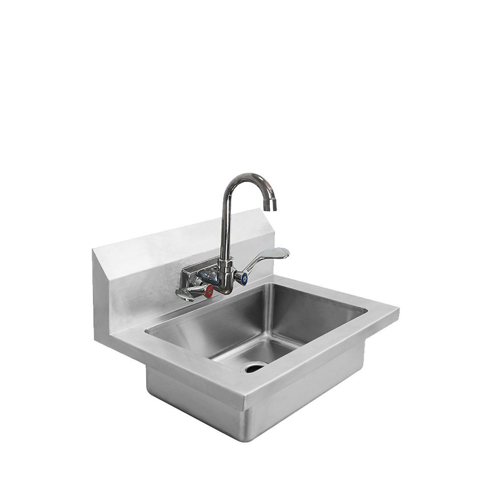 Atosa MRS-HS-18(W) 18" Hand Sink with Wrist Handles