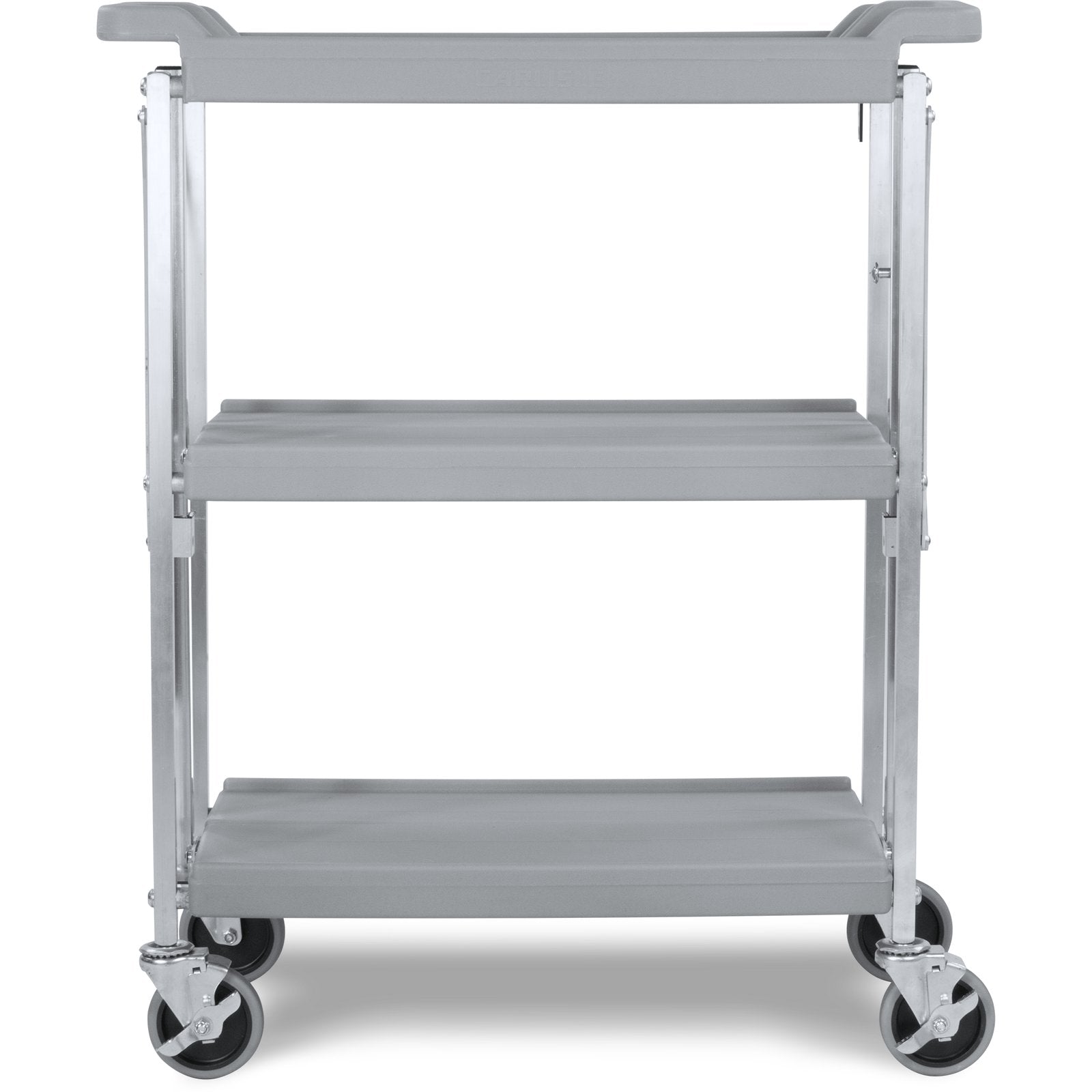 Carlisle SBC152123 15" x 21" Gray Polyethylene Fold 'N Go Cart