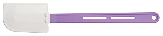 Winco PSH-14P 14" Purple Flat Blade Silicone Scraper, Heat Resistant