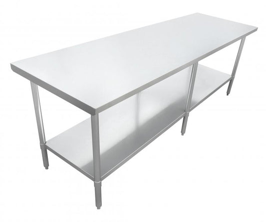 Omcan 19147 30" x 96" All Stainless Steel Worktable