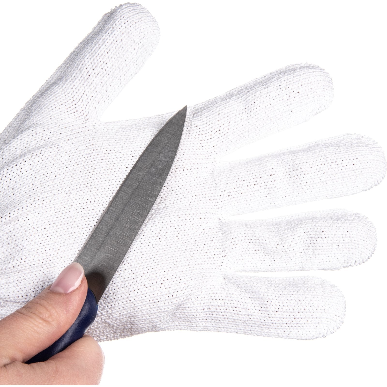 Carlisle SG10-XL Large White Cut-Resistant Glove w/ Spectra