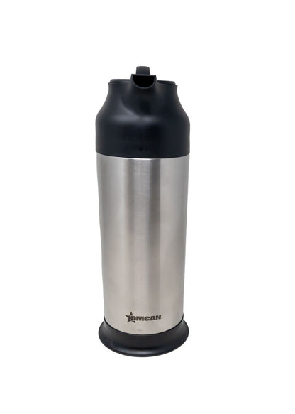 Omcan 47444 34 Oz. (1 L) Stainless Steel Insulated Thermal Coffee Carafe / Server