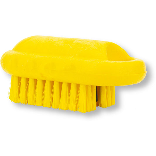 Carlisle 40020EC04 5" Yellow Hand and Nail Brush