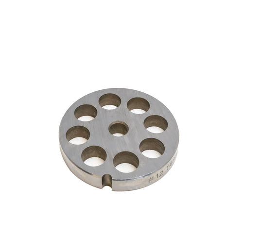 Omcan 11241 #12 One Notch/Round Carbon Steel Hubless Machine Plate, 14mm (9/16")