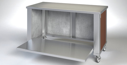 Dinex DXPRUS5 5-Well DineXpress Removable Undershelf