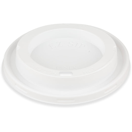 Dinex DX30008775 3.5" White Turnbury EZ-Sip Mug Lid (1000/cs)