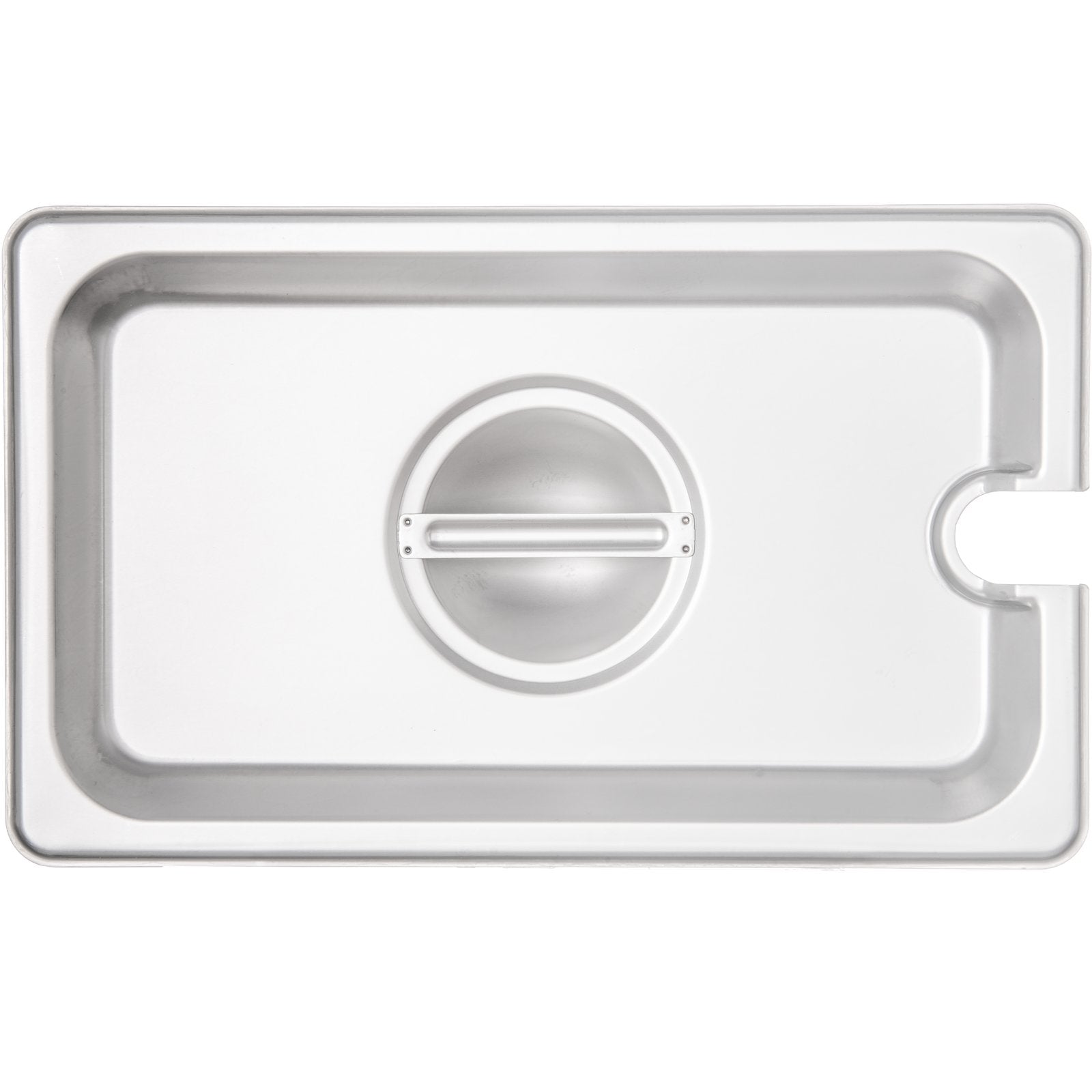 Carlisle 607140CS 1/4 Size Stainless Steel DuraPan Hotel Pan Slotted Handled Cover