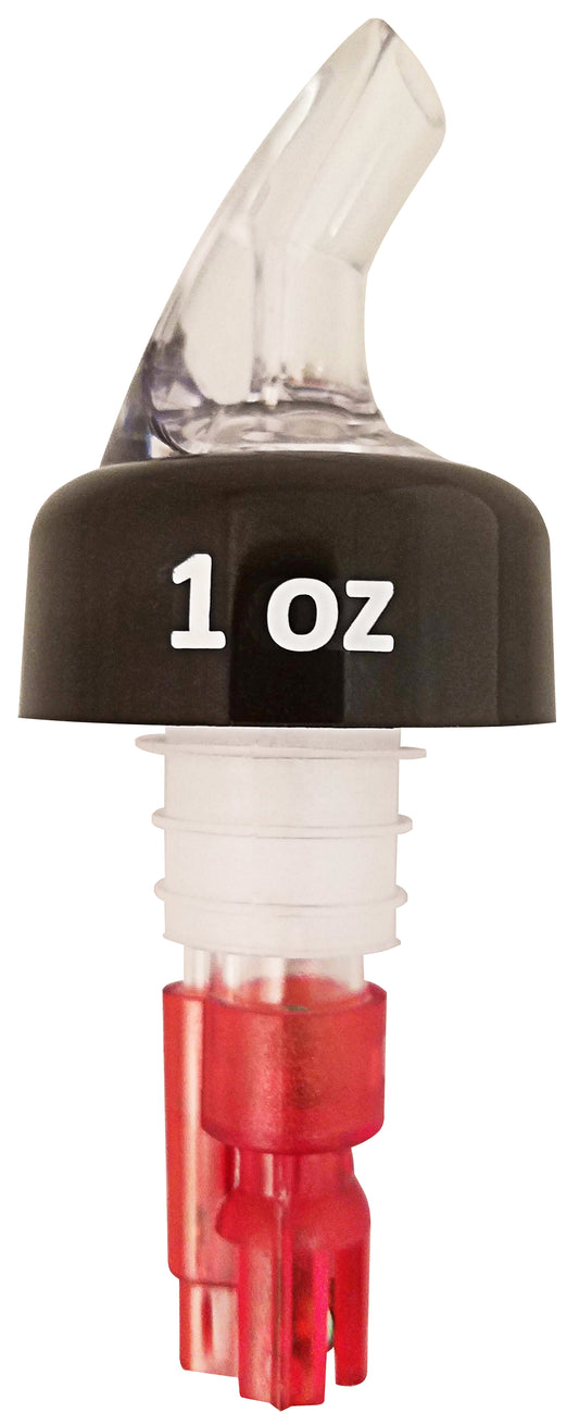 Winco 23752 1 oz Benchmark Measured Pourers (12pcs/pack)