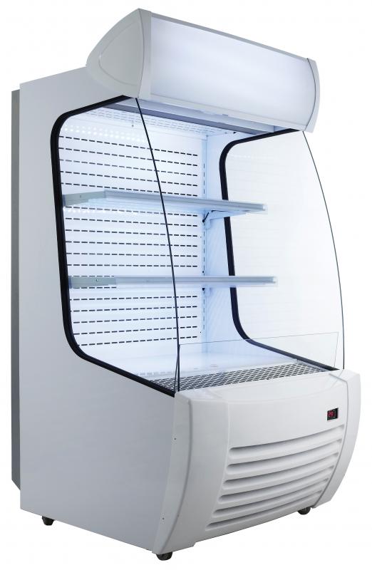Omcan 41465 12.71 cu.ft/360 L 34" Refrigerated Floor Display Case