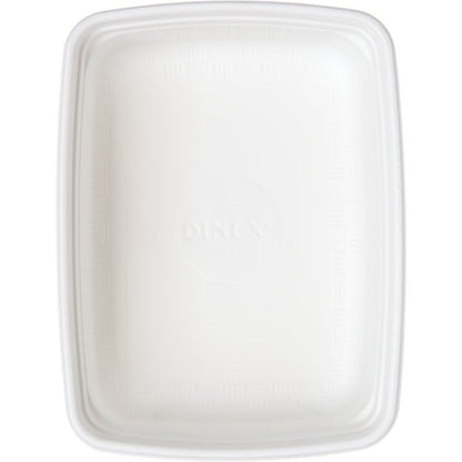 Dinex DXHH20 8 oz. White Rectangular Soup Bowl (1000/cs)