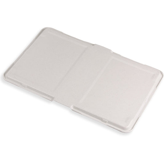 Carlisle DXSC1531006 13" x 21" Gray Thermal Aire III Individual Meal Patient Tray