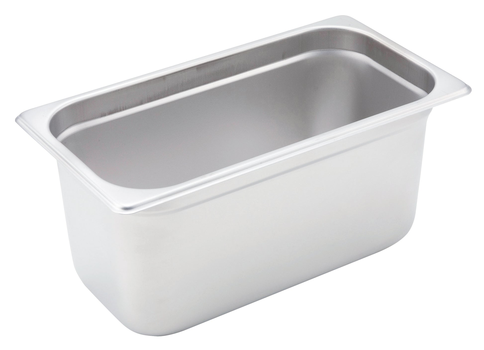 Winco SPJH-306 1/3 Size Stainless Steel Anti-jam Steam Pan, 6" Deep