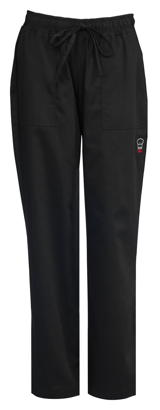 Winco UNF-8KM Medium Black Women's Pants