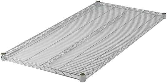 Winco VC-2160 21" x 60" Chrome-Plated Wire Shelf