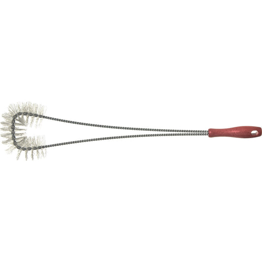 Carlisle 4011205 24" Red Looped Fryer Basket High Heat Brush