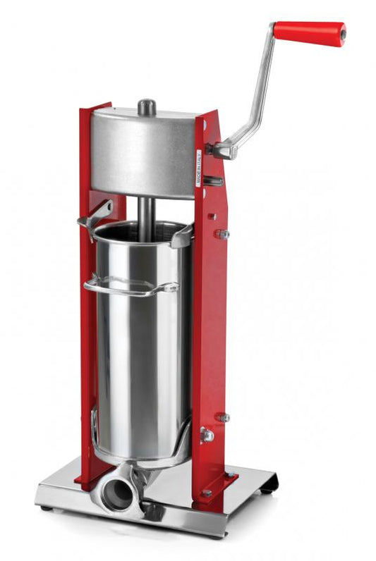Omcan 13733 11 lb Elite Series Vertical Two-Speed Gear-Driven Manual Sausage Stuffer