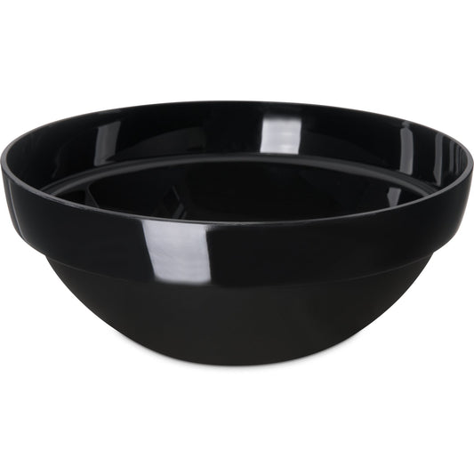 Carlisle 810003 3 Qt Black Acrylic Stack Bowl