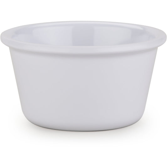Carlisle S28302 4 oz White Melamine Smooth Ramekin