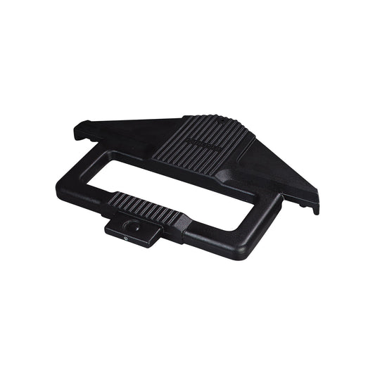 Carlisle 668403 Black Six Star Sneeze Guard Post