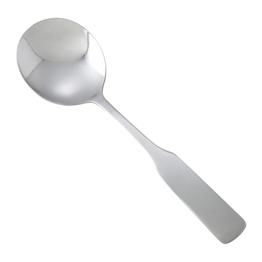 Winco 0016-04 Winston Bouillon Spoon, 18/0 Heavyweight