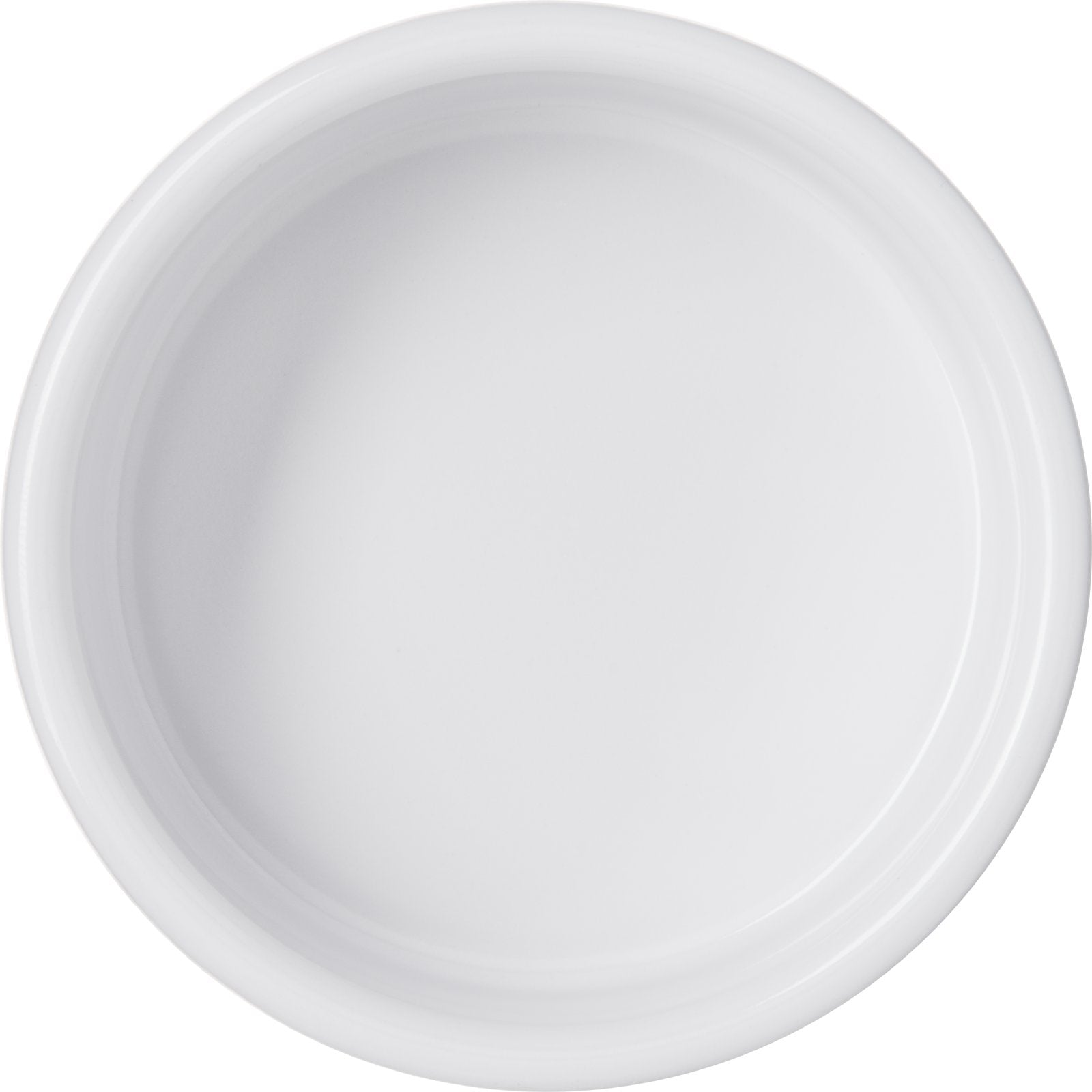 Carlisle 41402 4 oz White Straight-Sided Melamine Ramekin