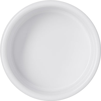 Carlisle 41402 4 oz White Straight-Sided Melamine Ramekin