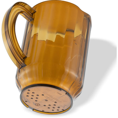 Carlisle 554013 60 oz Amber Polycarbonate Versapour Pitcher