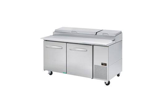 Kool-It KPT-67-2 67" Double Door Pizza Prep Table