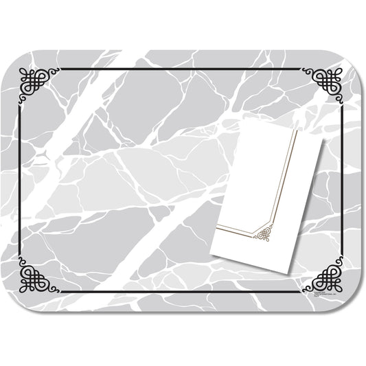 Carlisle DX5320I 12-3/4" x 16-5/8" Traymat Size: I Marbled Elegance