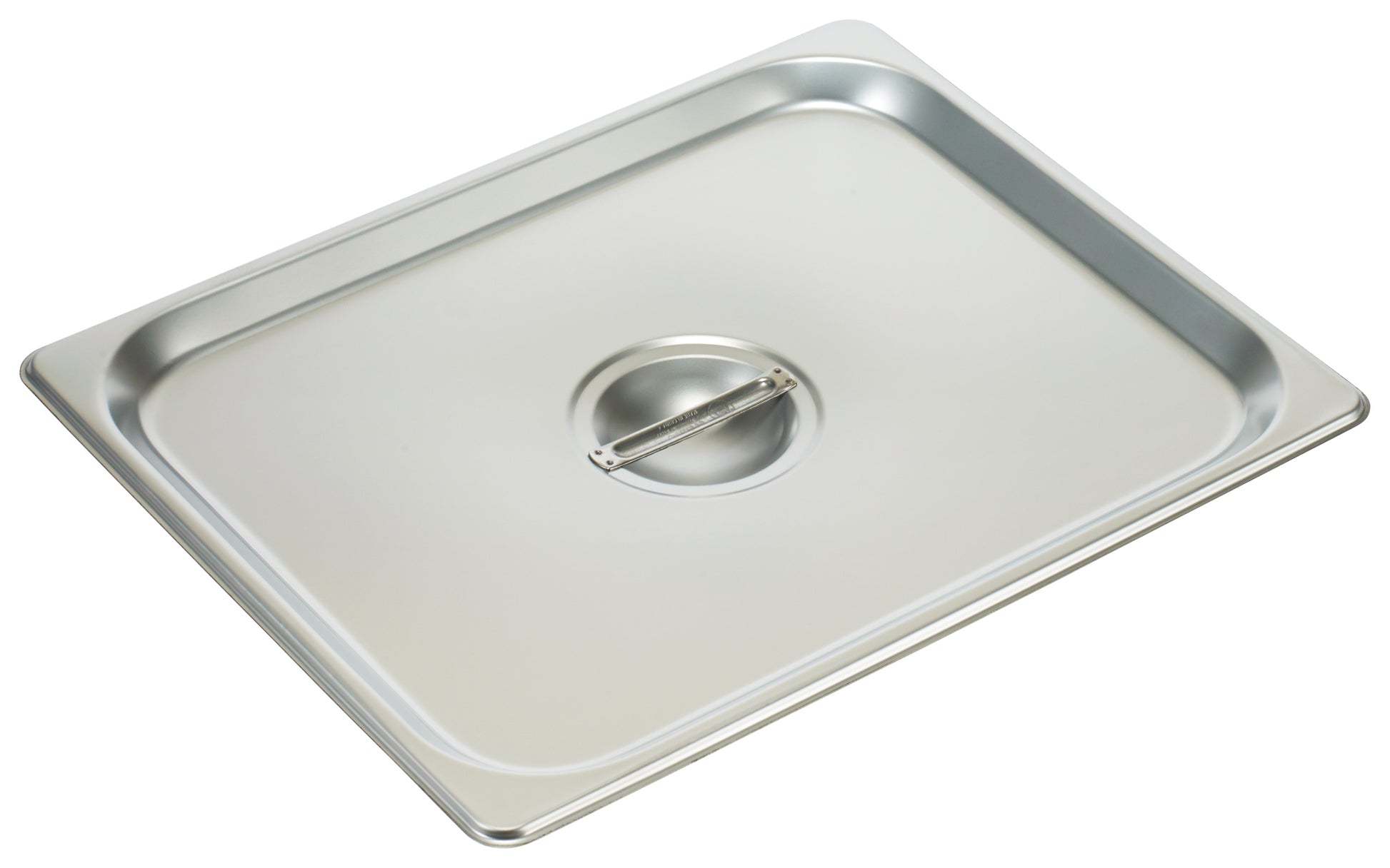Winco SPSCH Half-size Stainless Steel Solid Steam Pan Cover